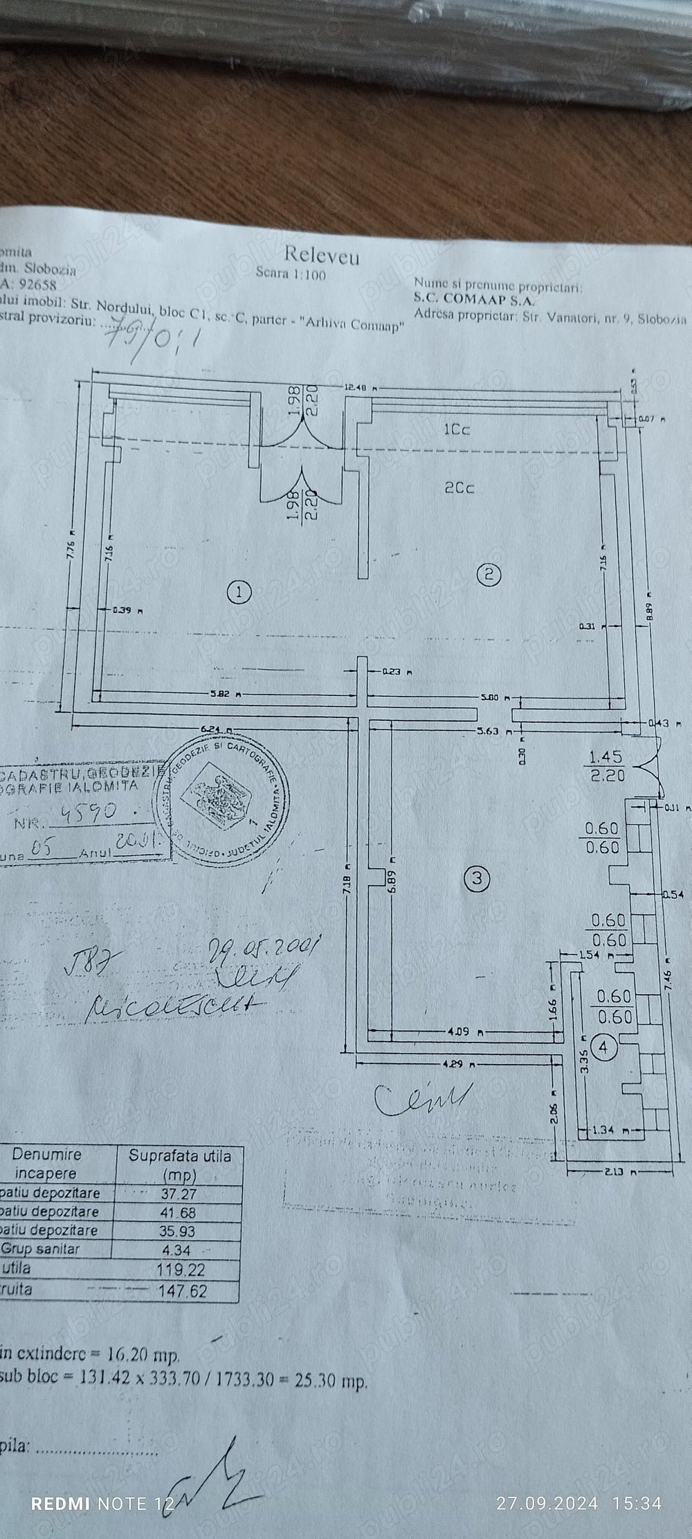 Vind spatiu comercial, complex de 3 apartamente, in Slobozia!