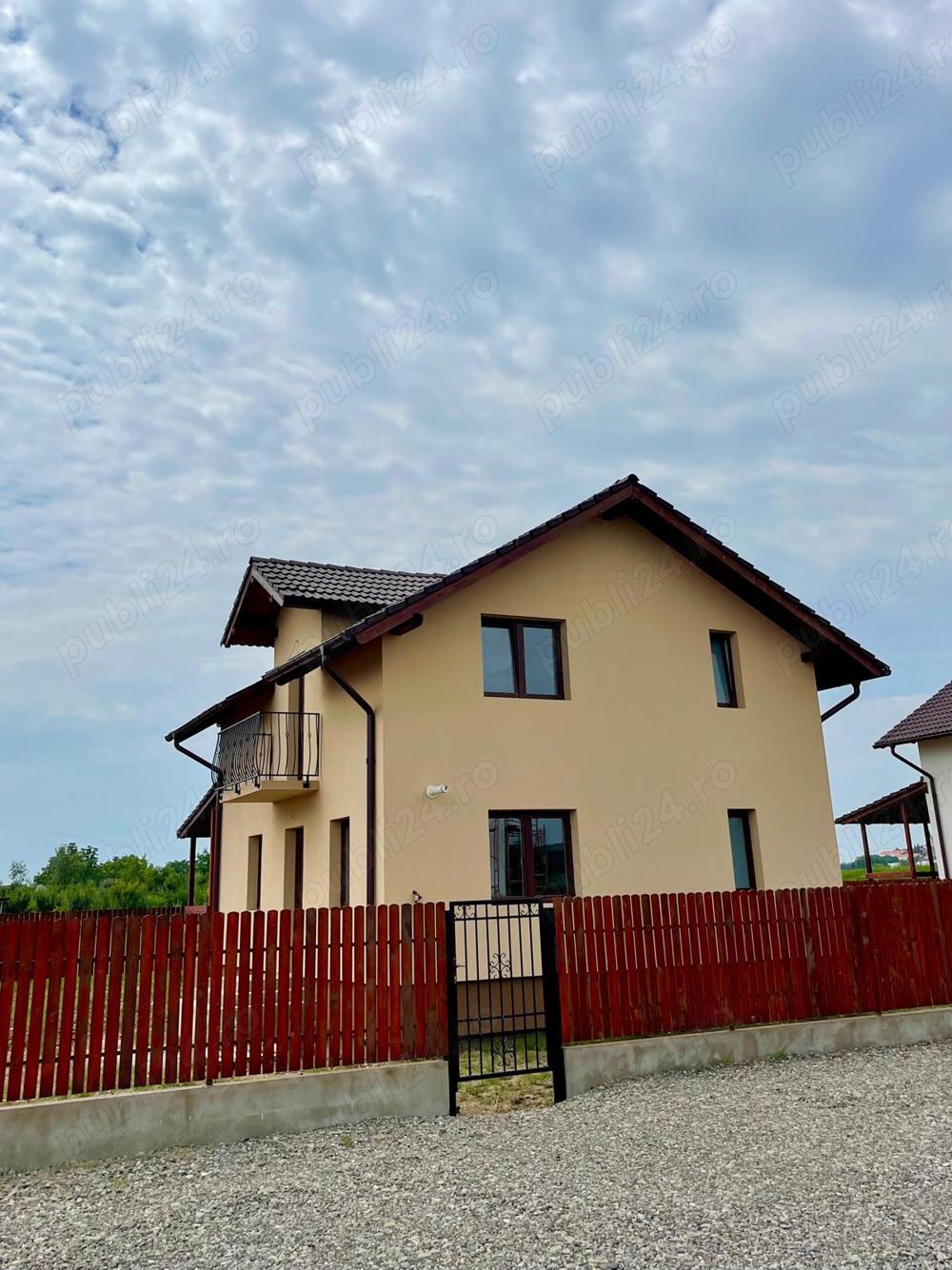 Proprietar vand casa noua 150 mp finisata, imediat ocupabila- Reghin 