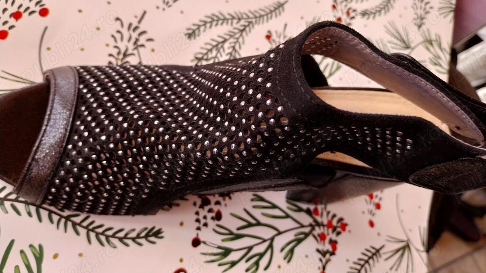 Pantofi ocazie, negri, marca Malien, No. 36