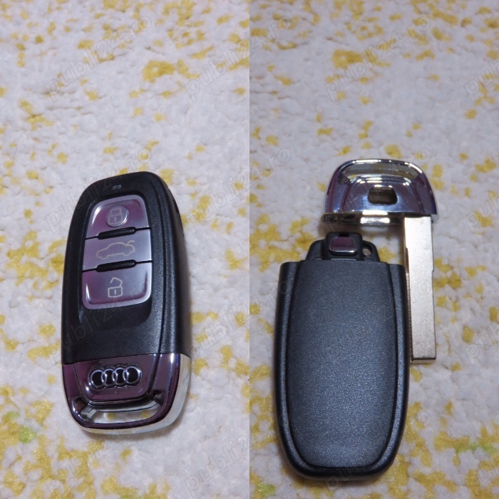 Cheie auto Chei noi Audi A4, A5, A6, A7, A8 Frecventa 868 Mhz / 433 Mhz