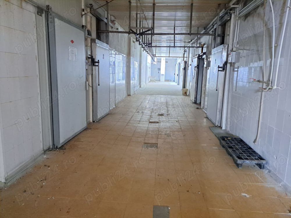 Inchiriez spatii depozitare DE LA  200 euro luna intr-un fost abator in localitatea Carani