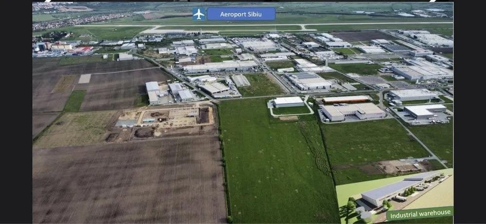 Teren Intavilan, 17000 mp, cu autorizatie de constructie, Aeroport