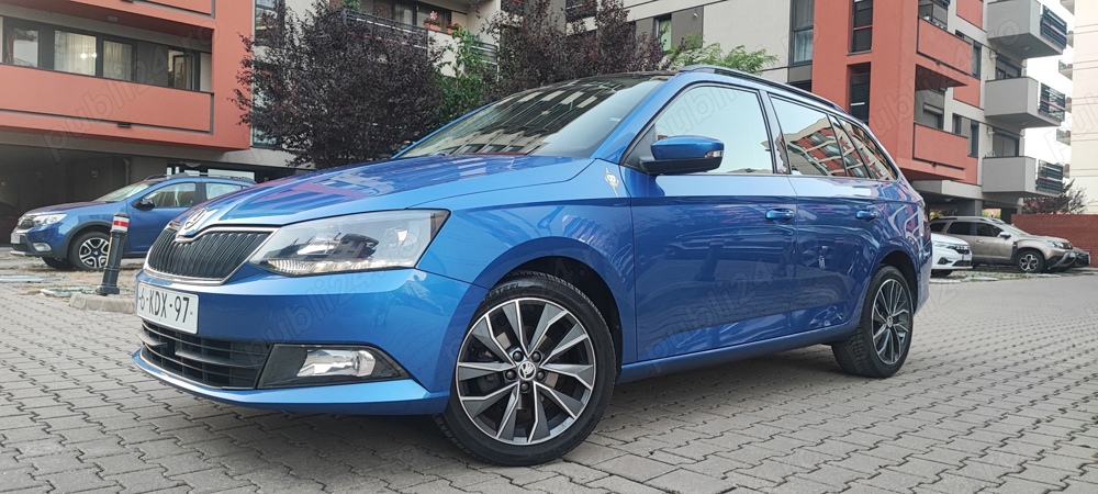 skoda fabia 1.2 benzina 90cp 2016 pano navi