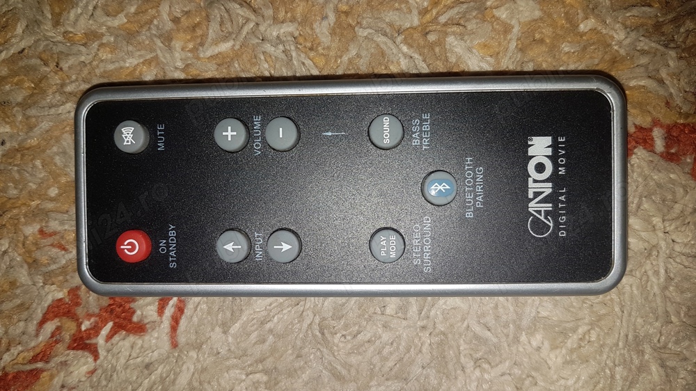Telecomanda originala Canton pentru Soundbar 