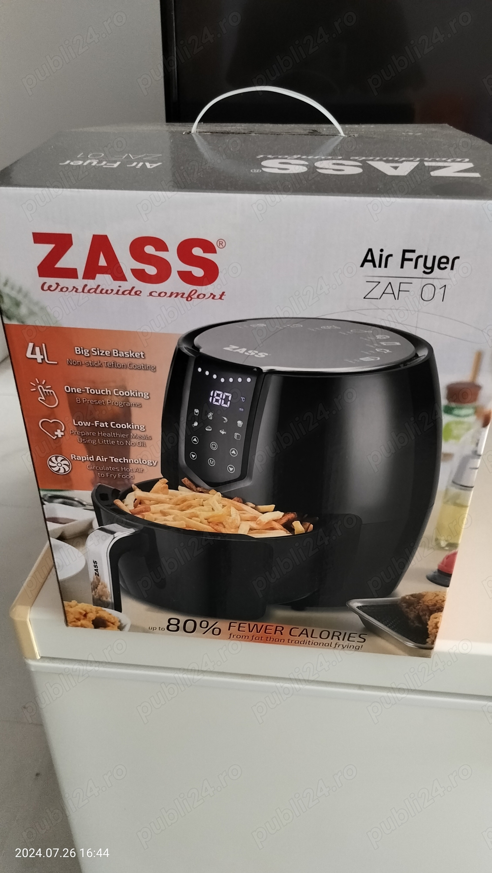 Friteuza aer cald Zass nou