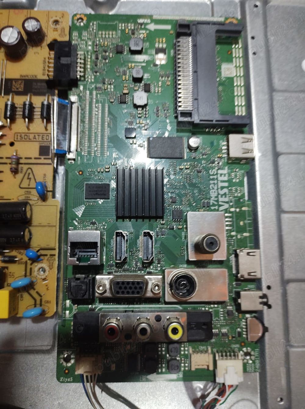 placa de baza vestel 17mb211s de pe tv Hitachi 32he4000