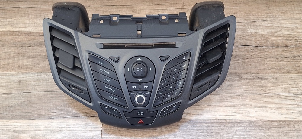 Consola butoane pentru unitate audio originala ford fiesta 331406000