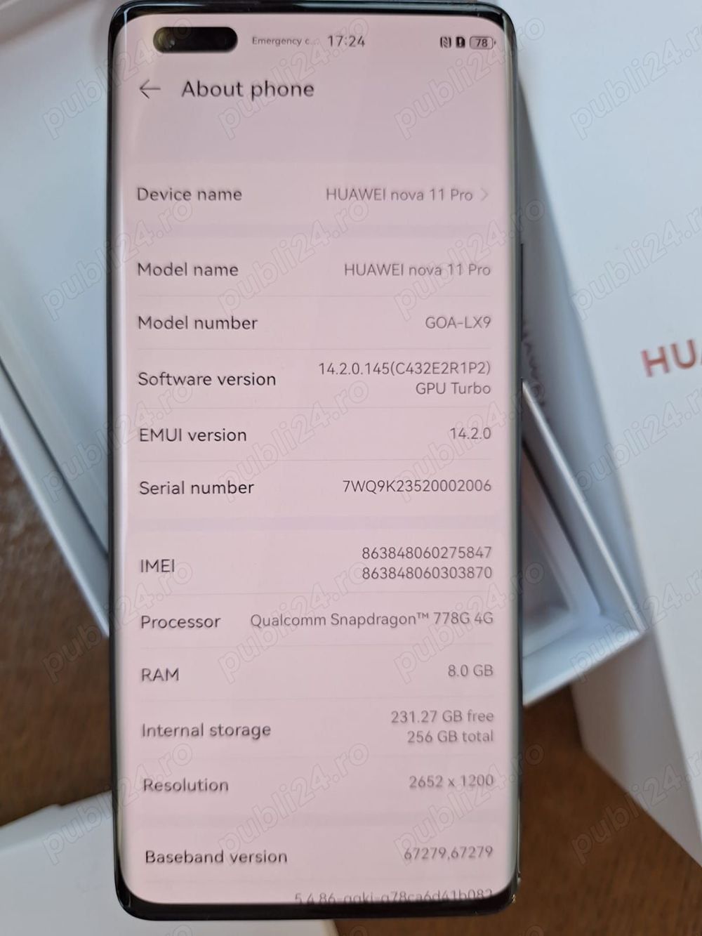 telefon Huawei Nova 11 Pro