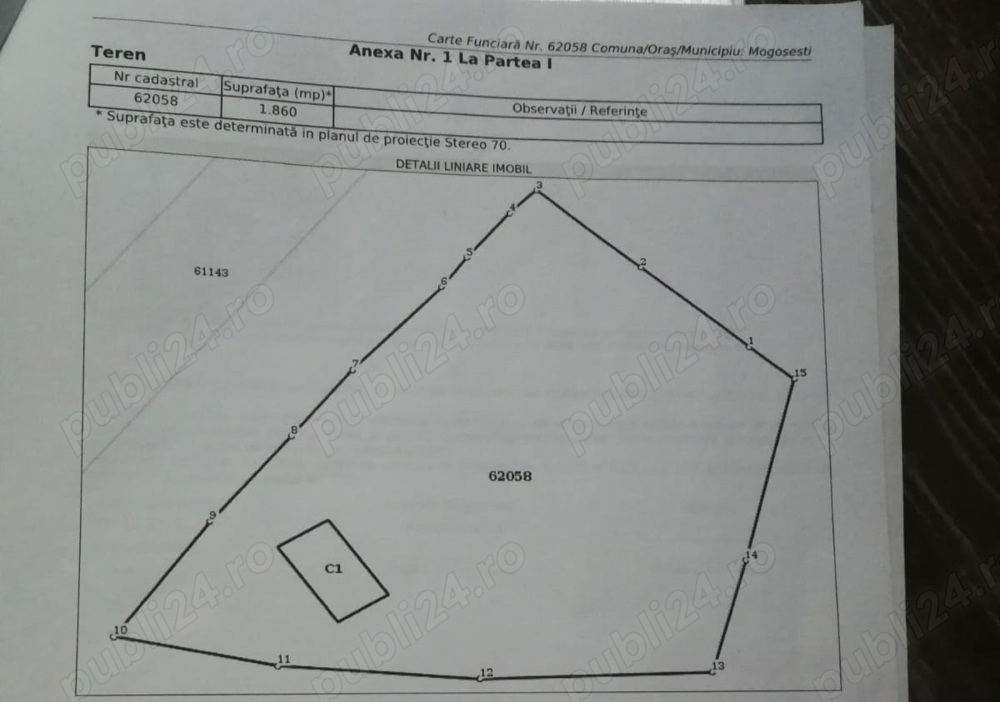 teren Mogosesti-iasi(centru)