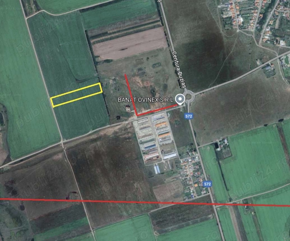 Teren agricol centură Buziaș, 1.14ha (arabil, livadă, solar, parc fotovoltaic)