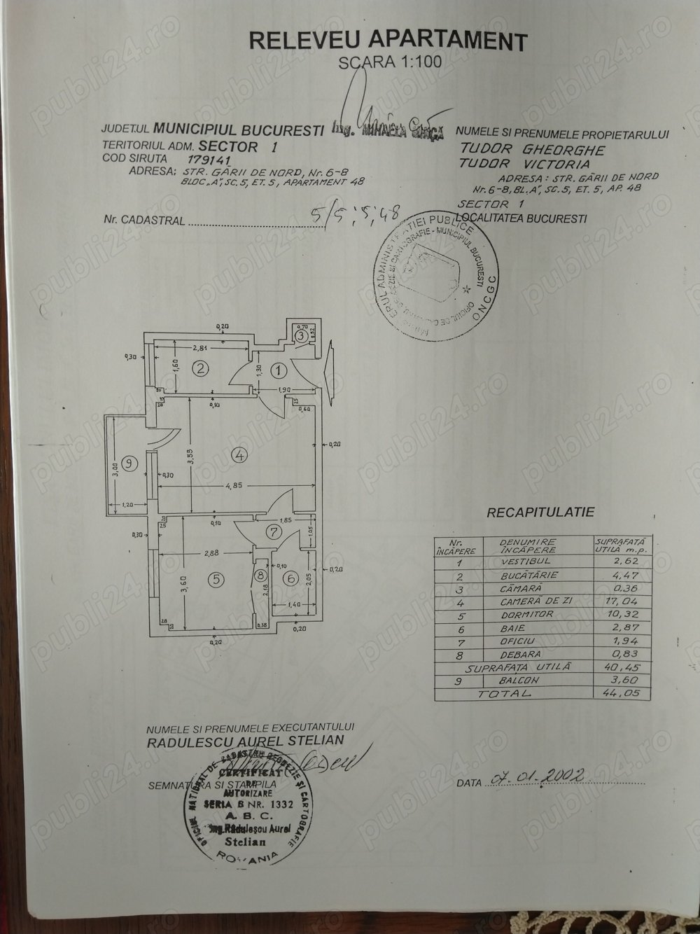 Gara de Nord, apartament cu 2 camere de vanzare