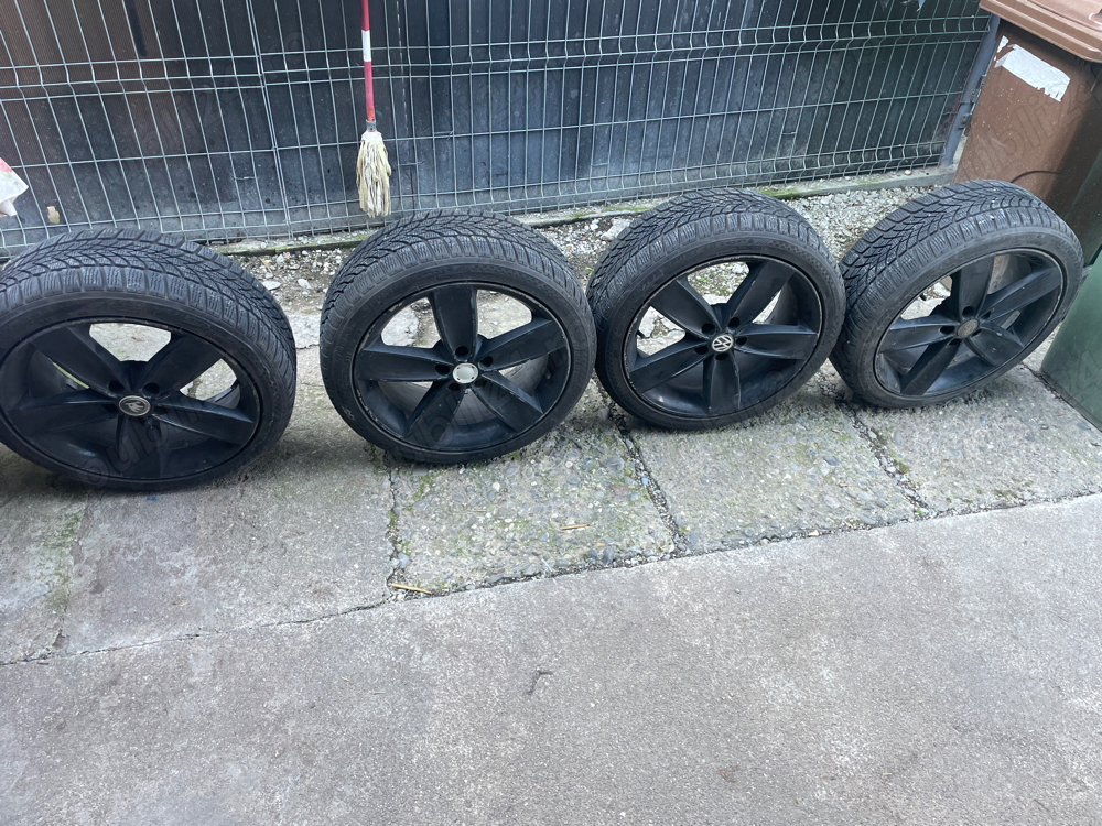 jante seat ibiza R17 cauciucuri de iarna 