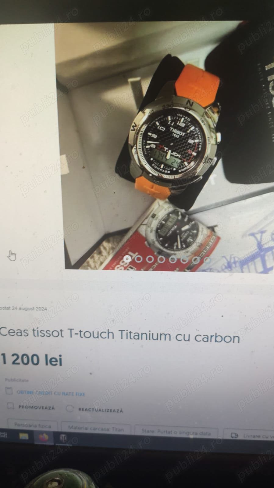 CEAS TISSOT touch titanium