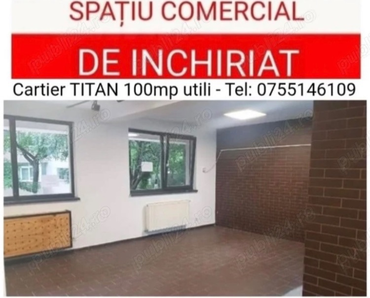 Spațiu comercial de închiriat în București Sectorul 3