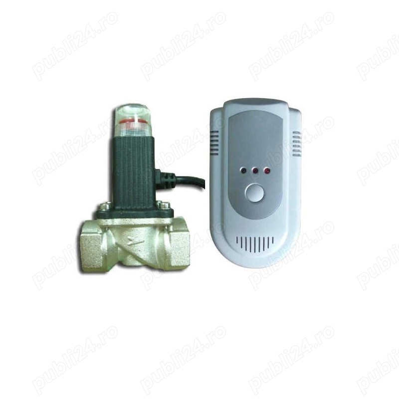 Detector gaz 3 4 cu electrovana singas