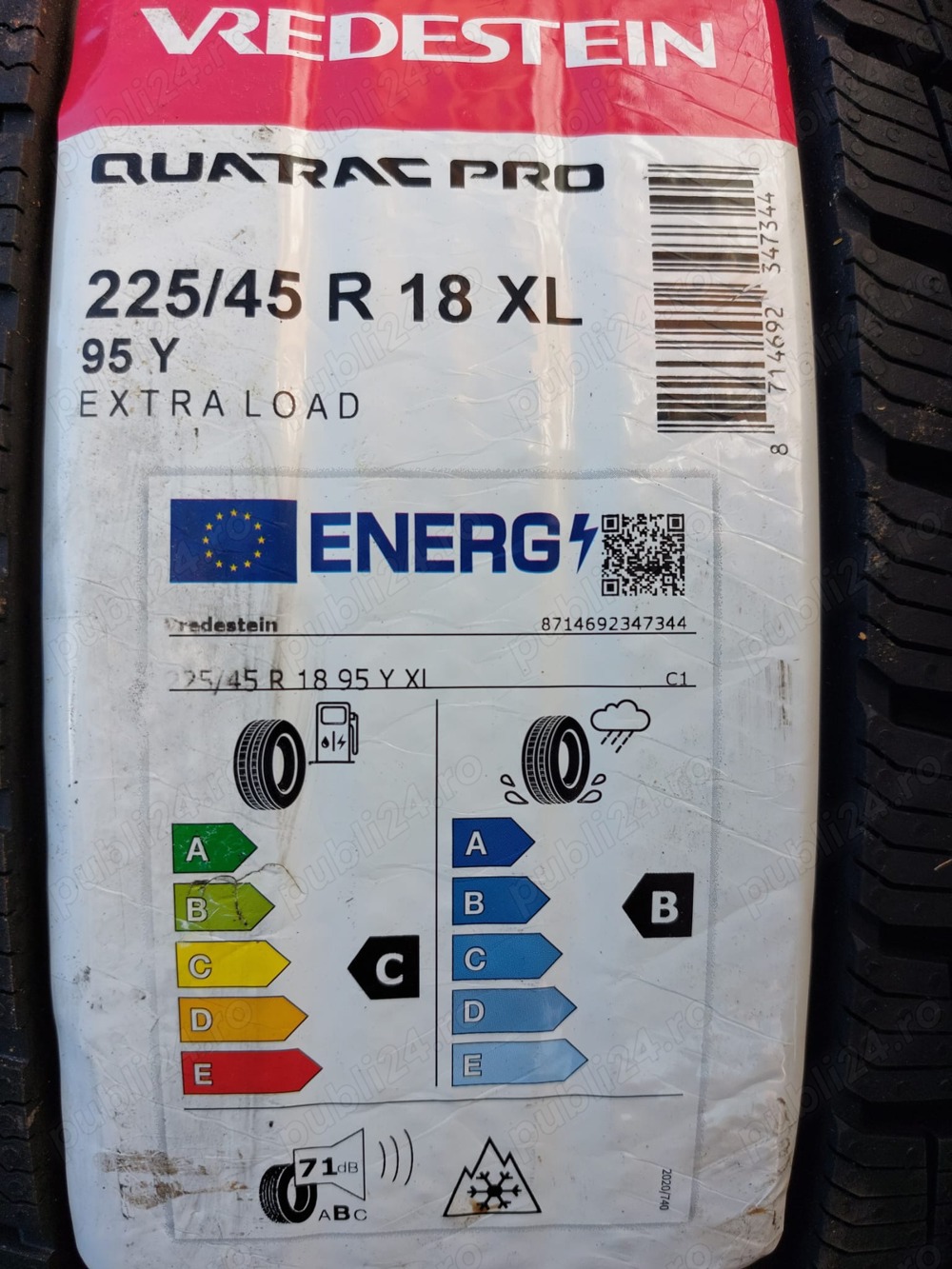 La 1/2 pret Anvelope noi VREDESTEIN WINTER Premium 225/45 r 18XL 95Y, BMW, VW, alte auto performante