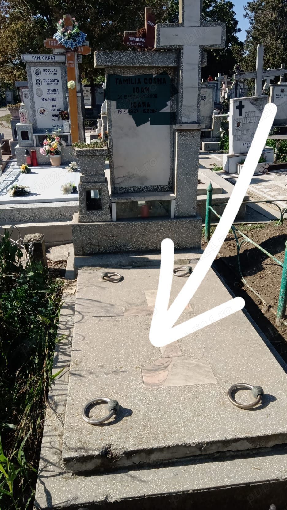 Vand loc de veci cimitirul Eternitatea (Galati)