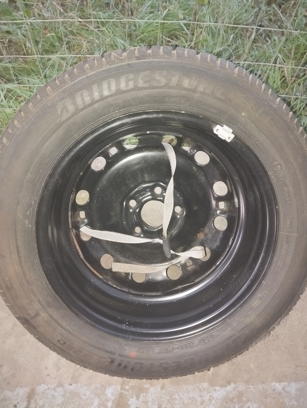 Rezerva. VW POLO  6R ,cu janta otel și anvelopa de vara