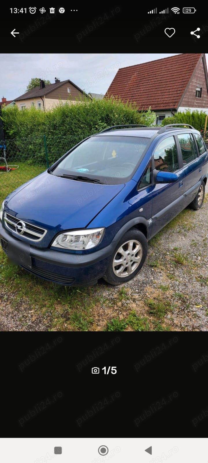 Se vand piese provenite de la Opel Zafira DTI an fabricatie 2003 DIESEL ( 1998-2005 )