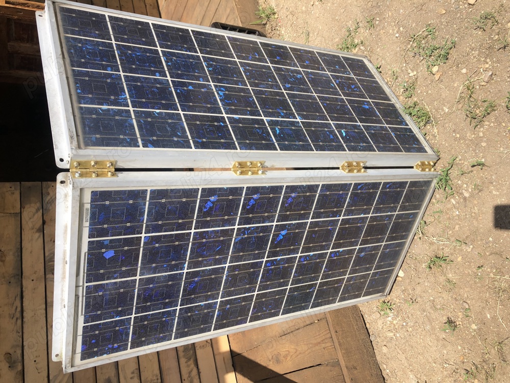 Chit fotovoltaic portabil simplu sau dublu !