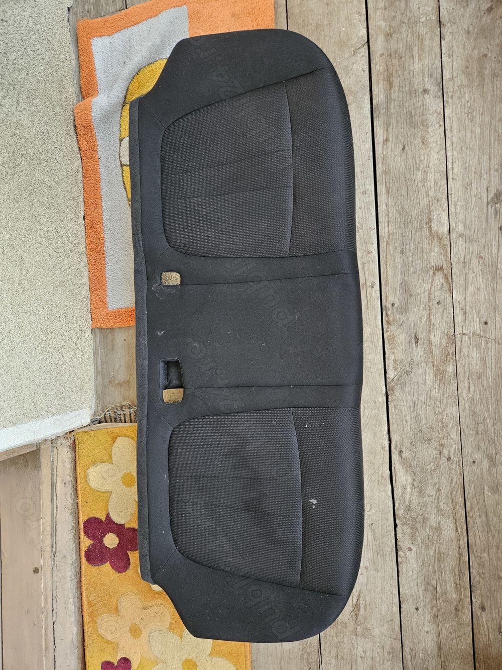 Bancheta spate completa stofa BMW X5 F15 [2013 - 2018] negru