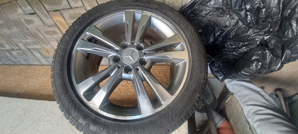 anvelope iarnă +jante 245 45 R17 Mercedes-Benz 