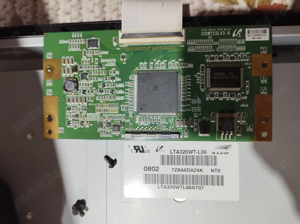 tcon 320wtc2lv3.9 de pe tv Sony kdl-32p3000