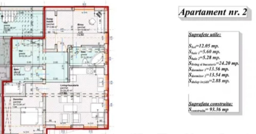 Apartament 3 camere, 78 mp utili- lângă Parcul Municipal