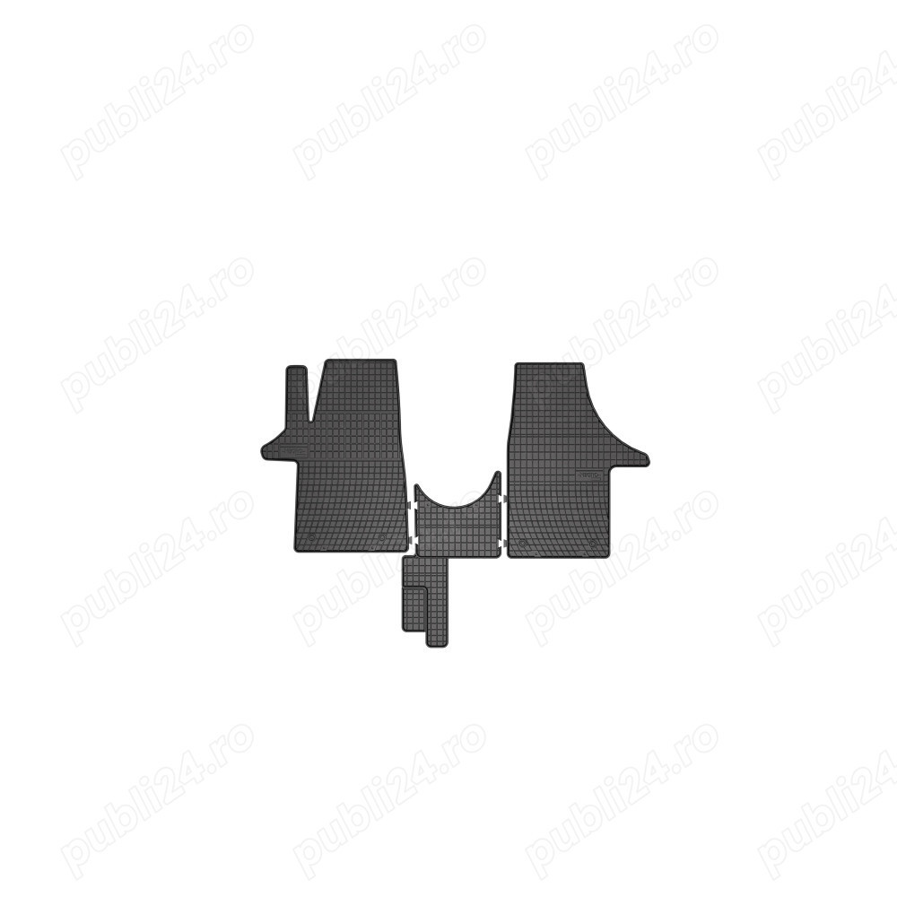 Covoare cauciuc compatibile VW T6 2015-> , D0073 / P40