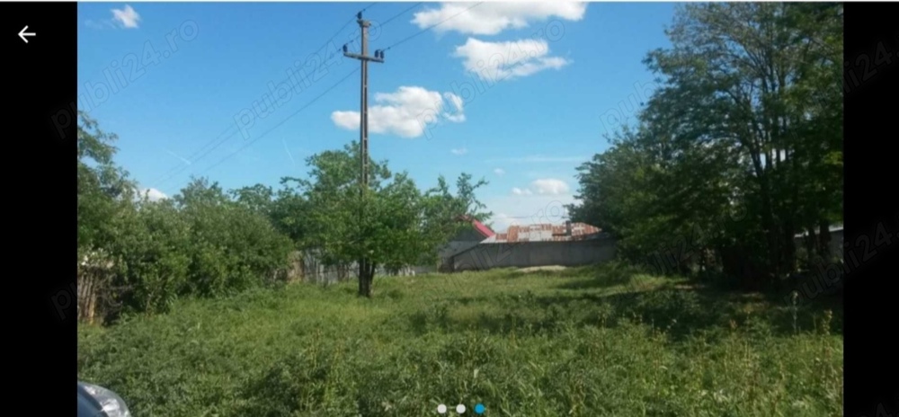 Vand teren intravilan 800mp, com. Frumusani