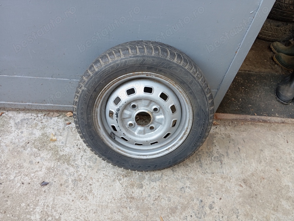 Roata de Matiz 155/65/13, DEBICA,M+S,f buna,50 lei