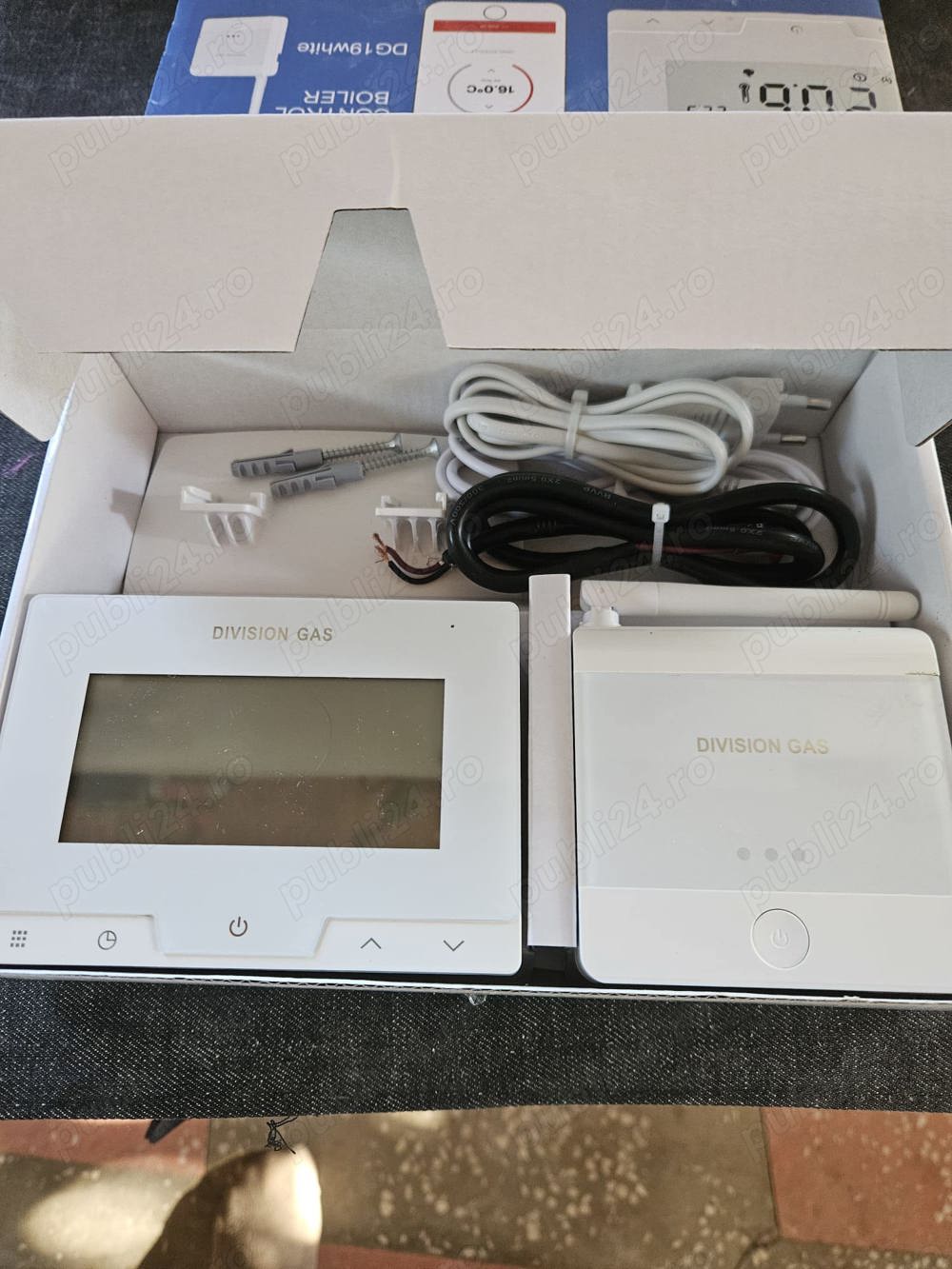 Termostat controlat prin internet Division Gas DG19 Wifi