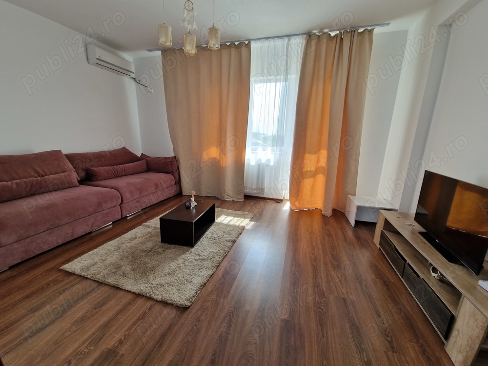 Apartament 3 camere Popesti Leordeni zona linistita bloc 2018 centrala proprie parcare curte 