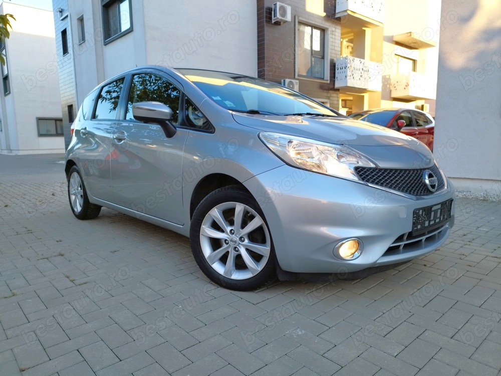 Nissan Note Tekna 2014 EUro5 1.5 DCI NaviSemipieleCmr360KeyLesGoClimatronicJante etc !