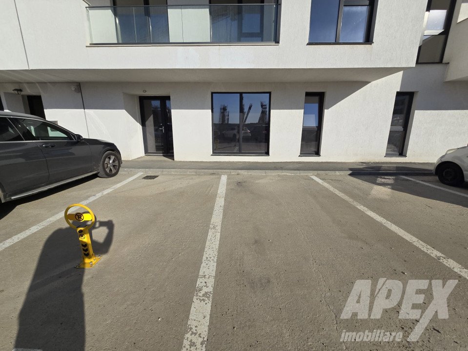 Spațiu comercial de închiriat – Rond OMV Pipera | 2 locuri parcare | 95 mp