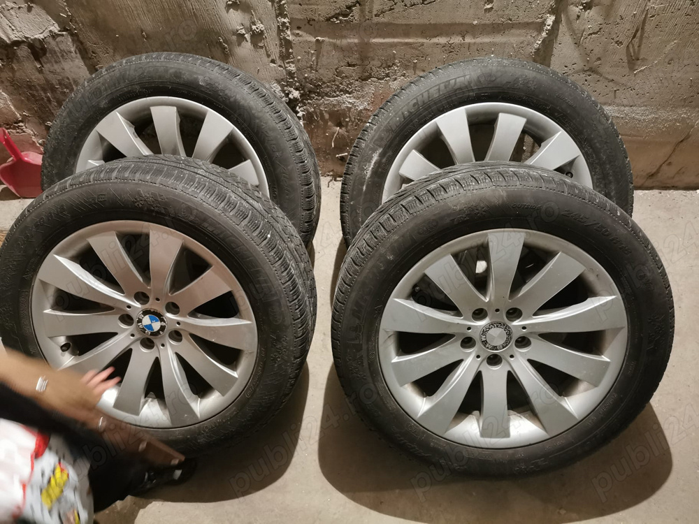 Jante aliaj Bmw +anvelope michelin 