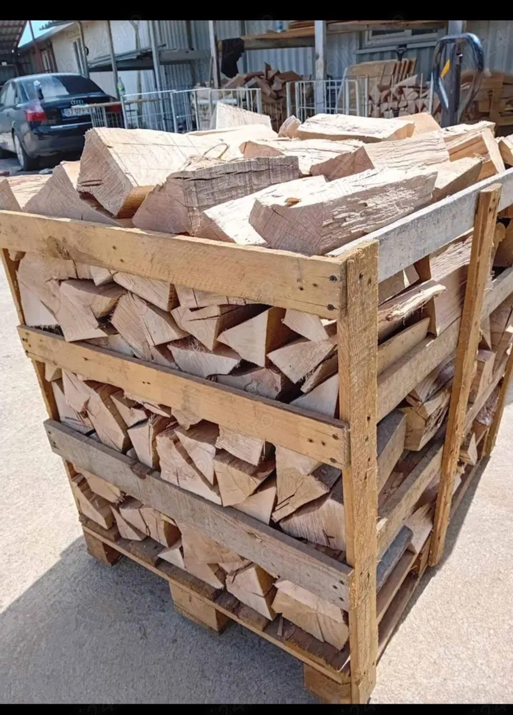 Vînd Lemne de foc USCATE Stejar Fag Paletat 