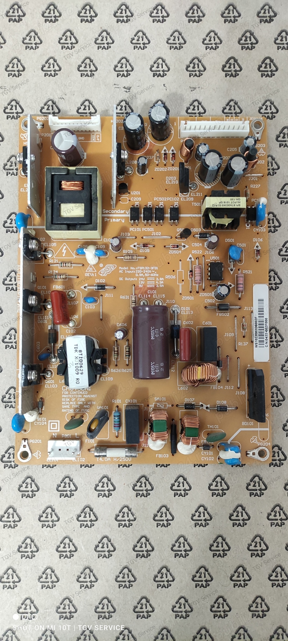 Sursă TV Philips   Toshiba FSP132-3F01