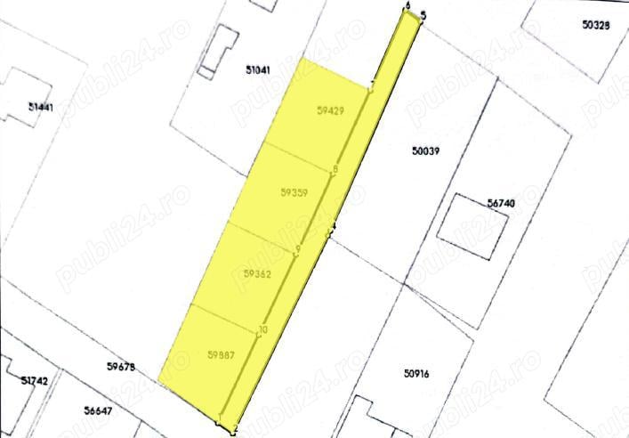 Teren intravilan 1500mp in Afumati, Ilfov, deschidere la doua strazi