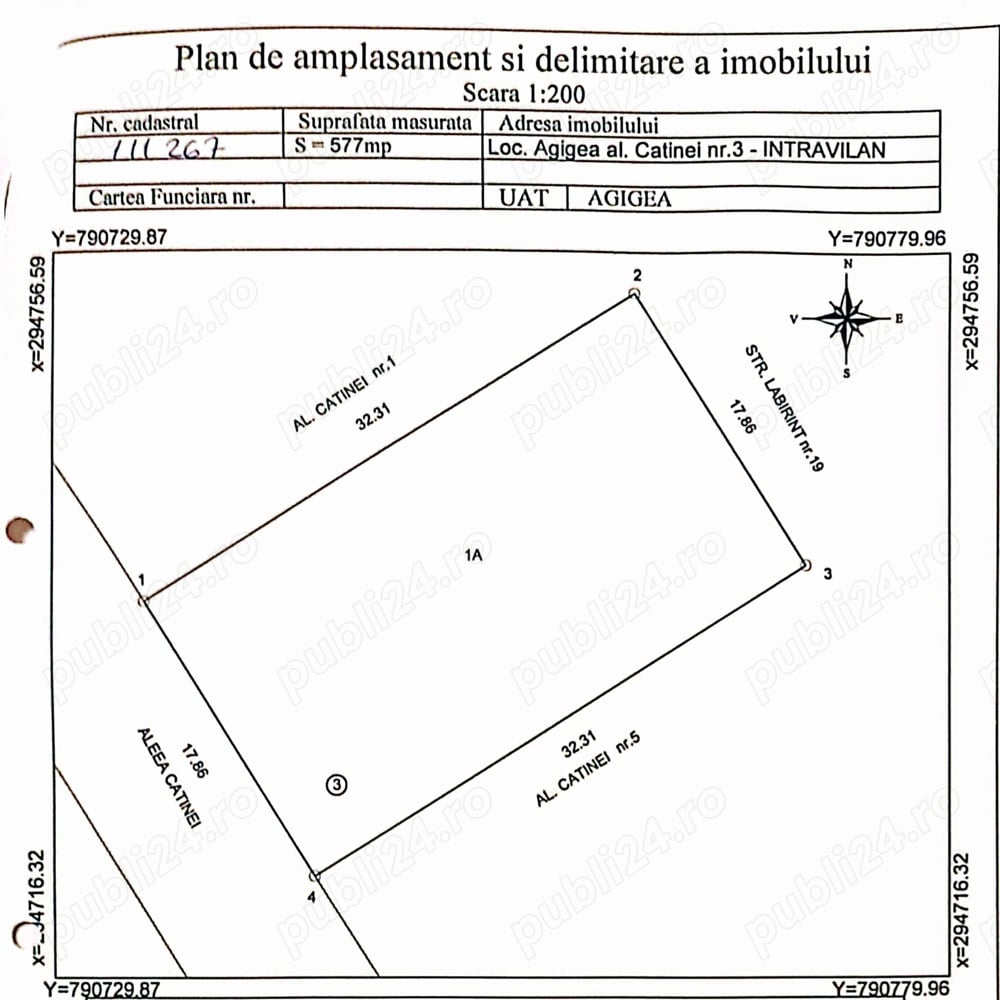 Vând teren intravilan Agigea