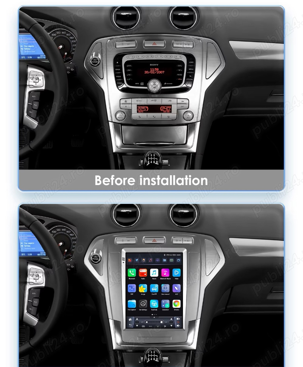 Navigatie dedicata Ford Mondeo  Ford Galaxy