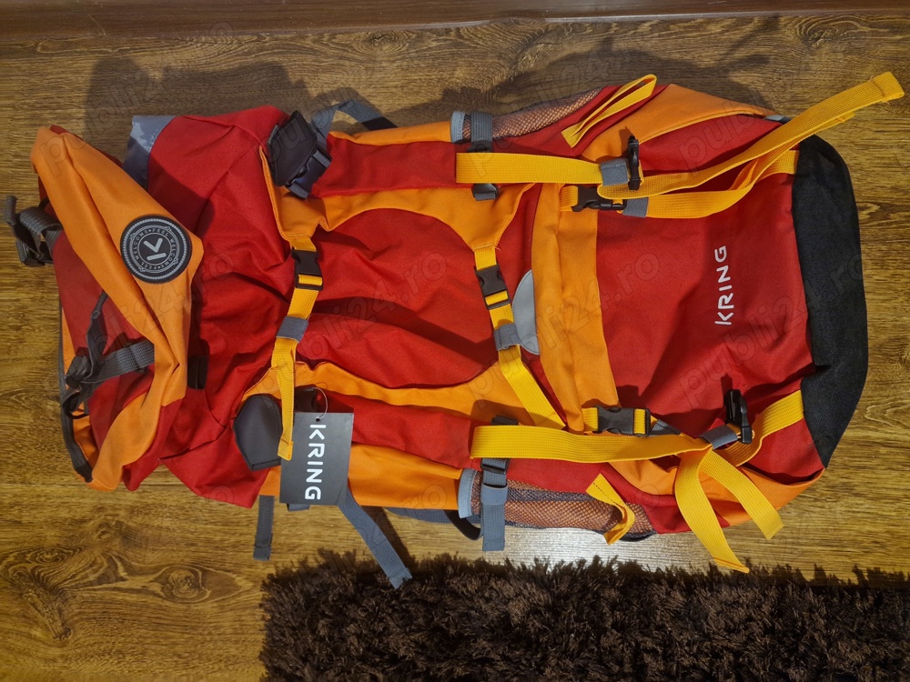 Rucsac   Geanta outdoor 65L impermeabil nou