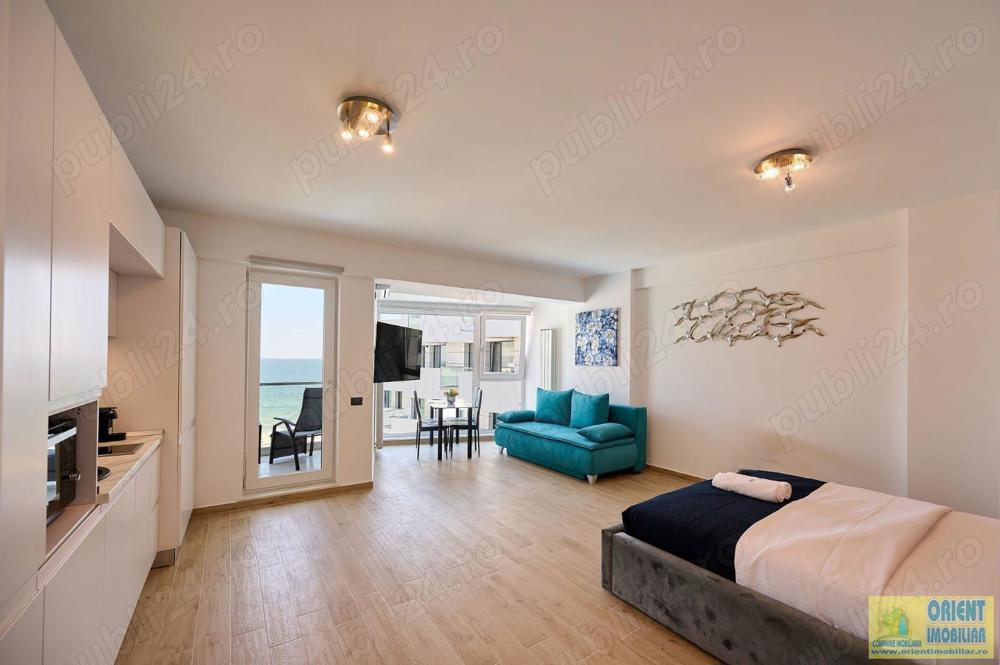 Mamaia Nord, Studio, mobilat, gaze, vedere la Mare, parcare