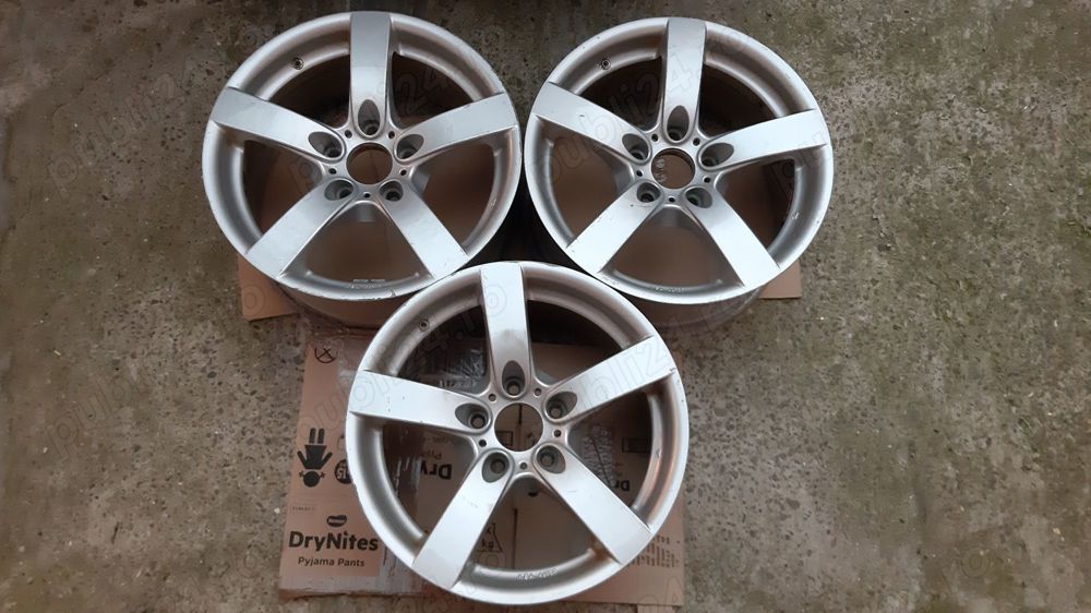 Vand 3 x Jante  Rial Salerno 17 5x120  ET30