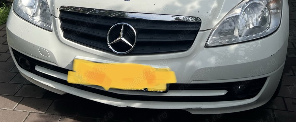 Bara fata Mercedes A class W169,facelift,2010+,completa(grile/proiectoare ceata),piesa originala OE.