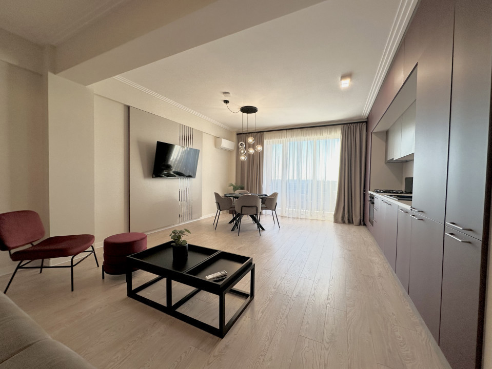 Apartament 2 camere, 55 mp, mobilat modern - Dumbrăvița  Apartament 2 camere, 55 mp, mobilat modern - Dumbrăvița