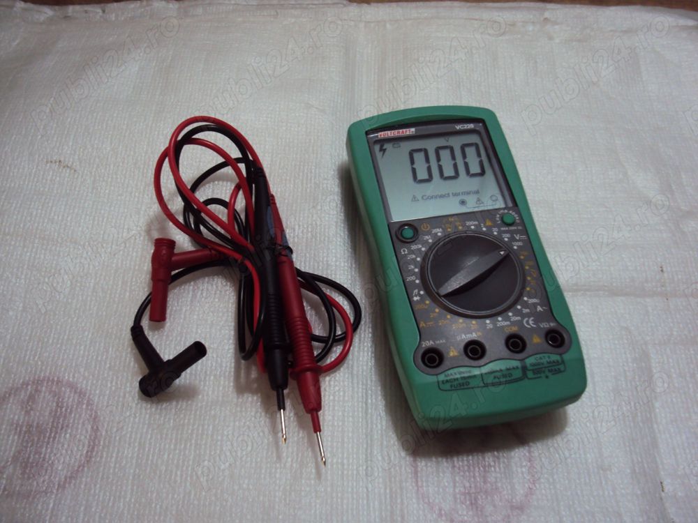 multimetru digital Voltcraft VC 220