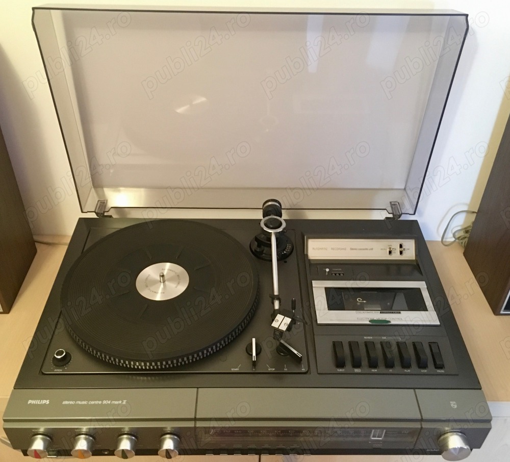 Combina Philips - Stereo Music Centre 904 mark II 8 (cu 2 boxe)