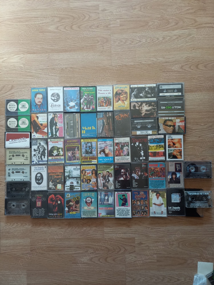 CASETE AUDIO,muzica pop rock soul petrecere multe CANADA Originale