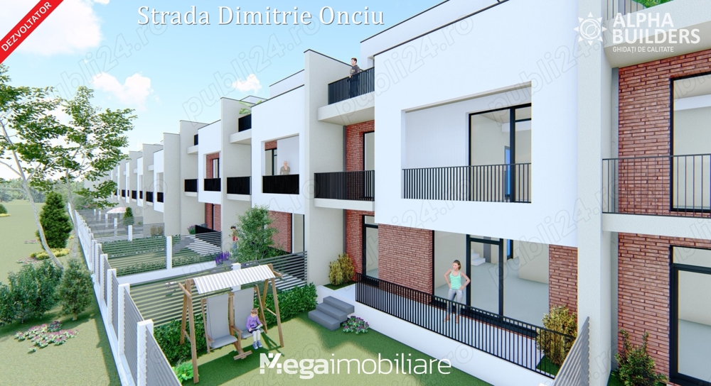 #Direct dezvoltator: Alpha Builders Constanța   casă P+2 la preț de apartament